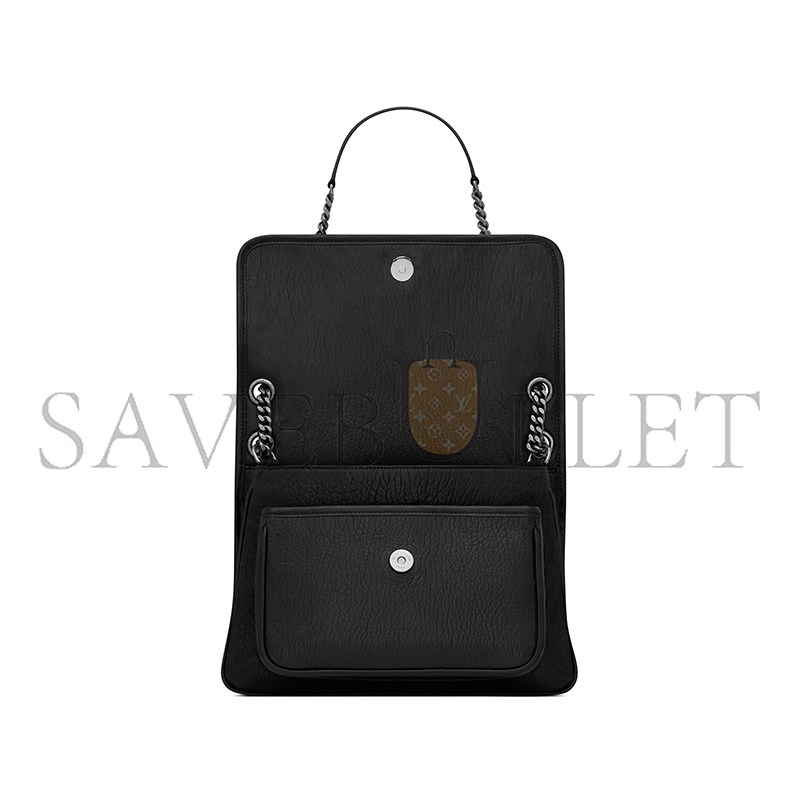 YSL NIKI MEDIUM IN GRAINED LAMBSKIN 633178AACIA1000 (28*20*8.5cm)